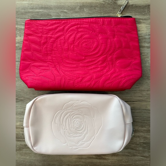 Lancôme Blush Pink & Fuchsia Cosmetic Bags - Picture 12 of 13